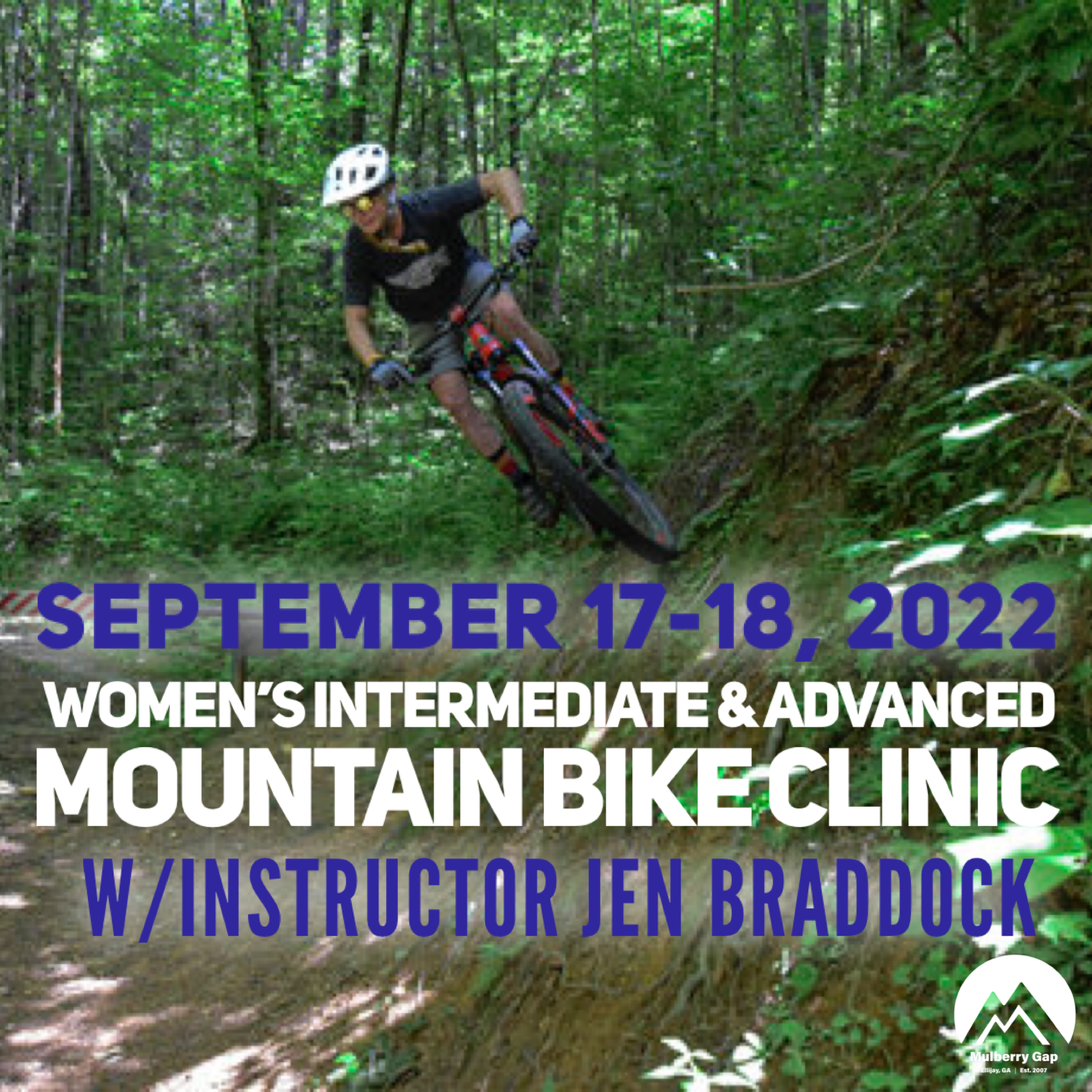 Women's Intermediate &amp; Advanced MTB Skills Weekend (September 17-18, 2022)