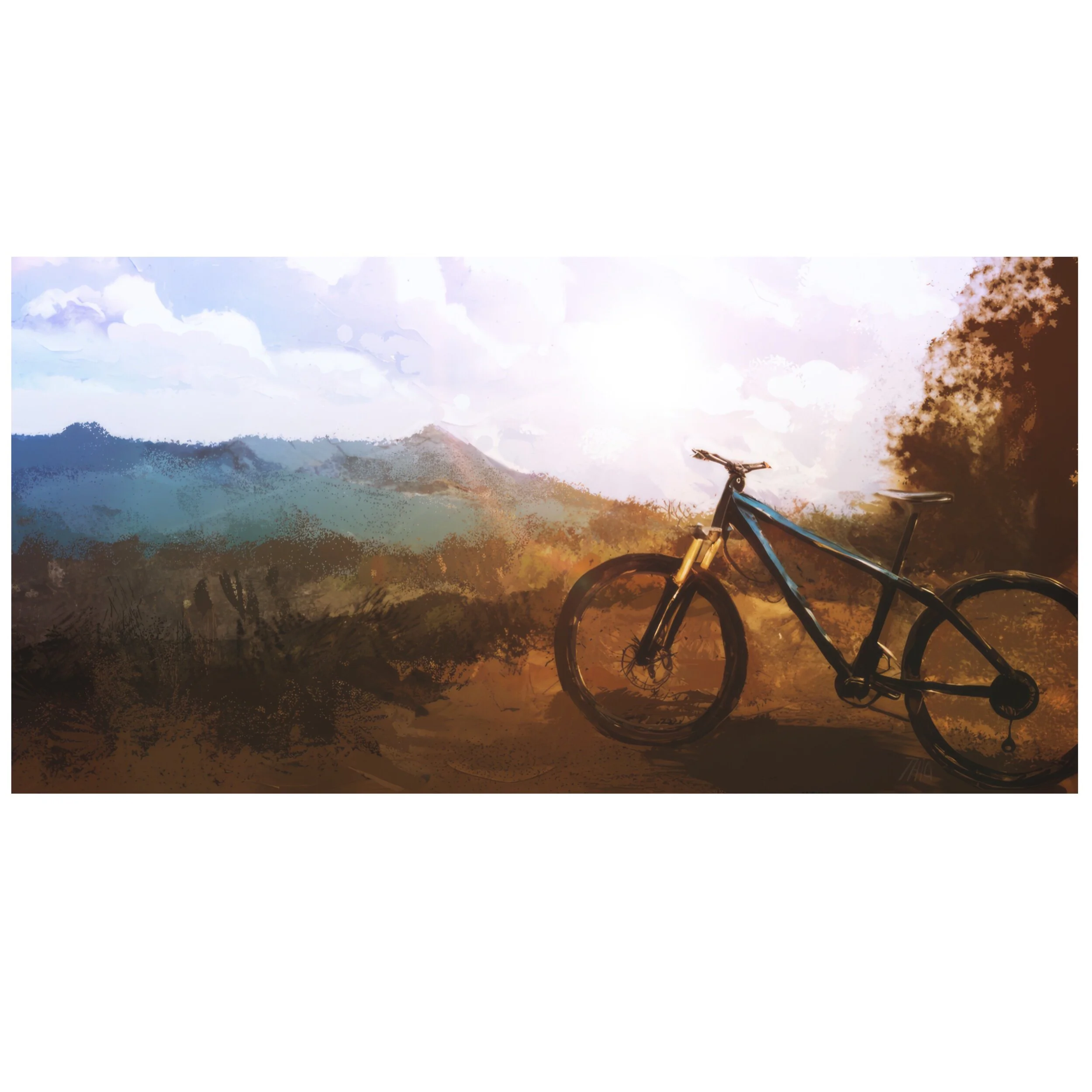 “Overlook" Art Print (12x18) by Scott Thigpen