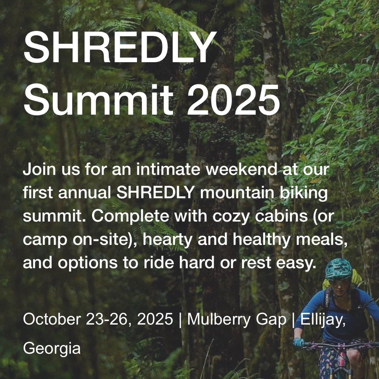 2025 SHREDLY Summit