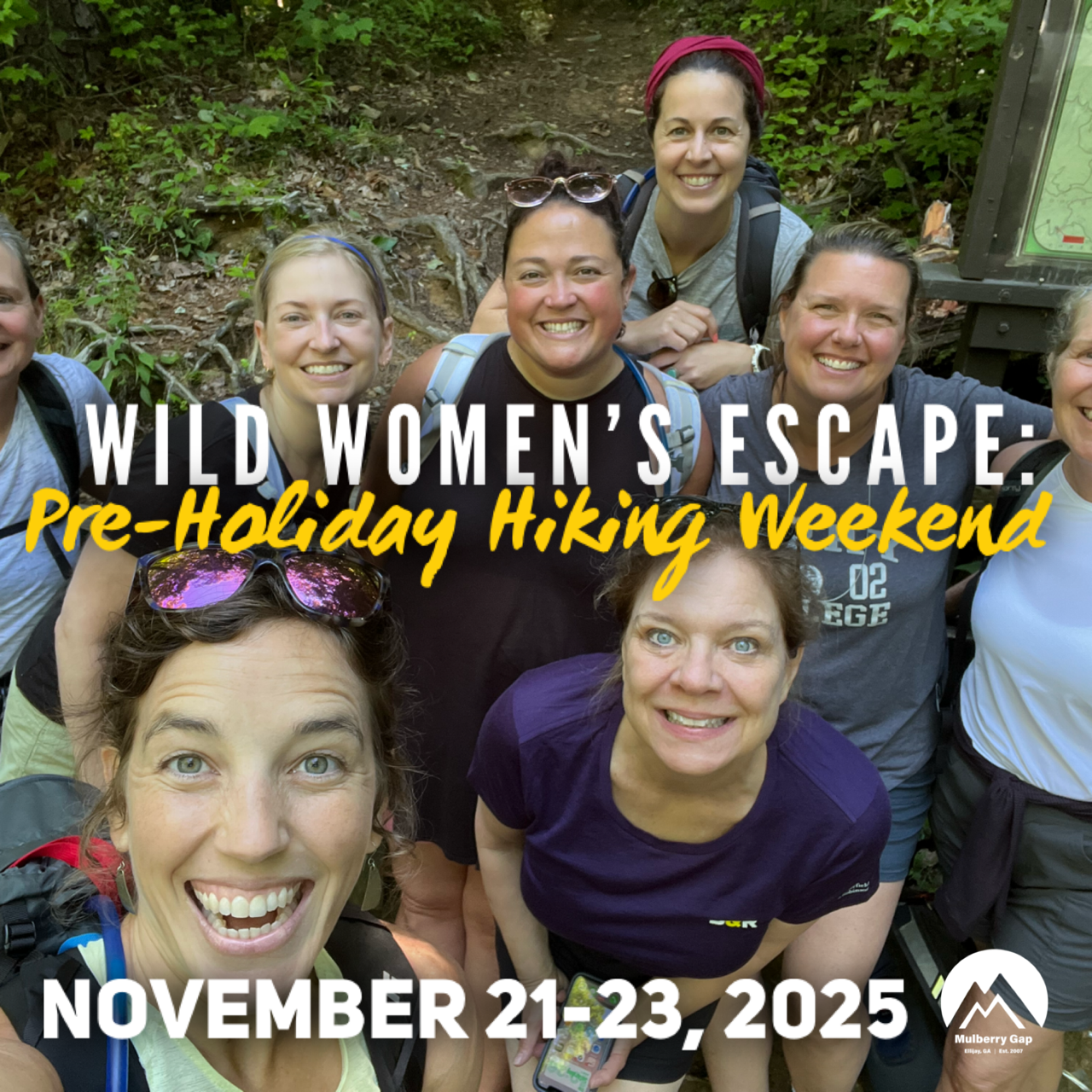 Wild Women's Escape: Pre-Holiday Hiking Weekend! 