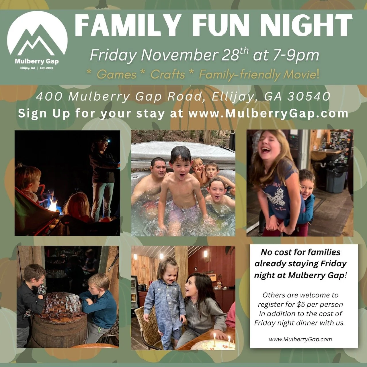 Friday Family Fun Night! // November 28, 2025