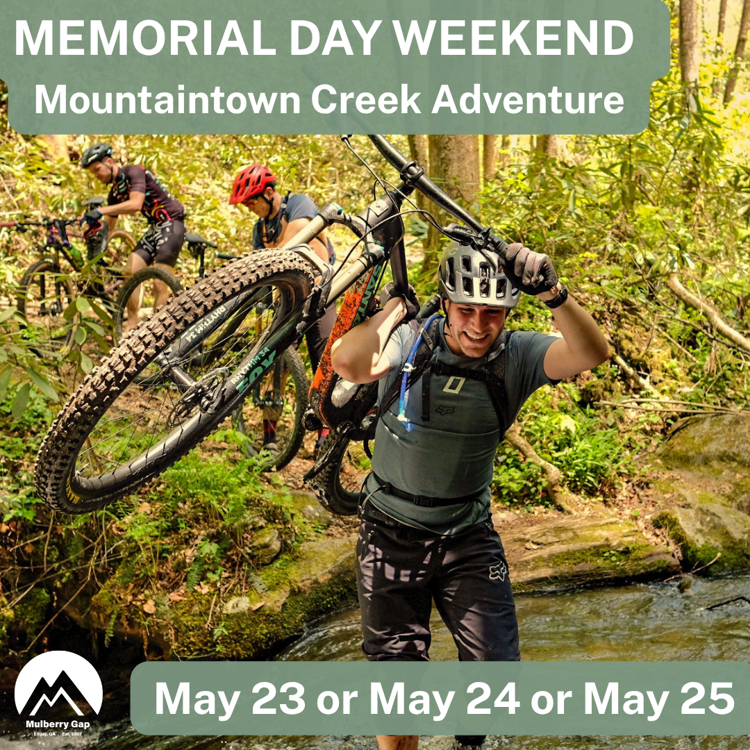 Special Shuttle Event: Mountaintown Creek Adventure! (May  23, 24, and/or 25)