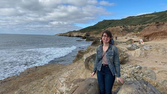 Besides the San Diego landscape, I love how this photo captured me loving on all the rocks (see the video for my reaction of joy hehe)