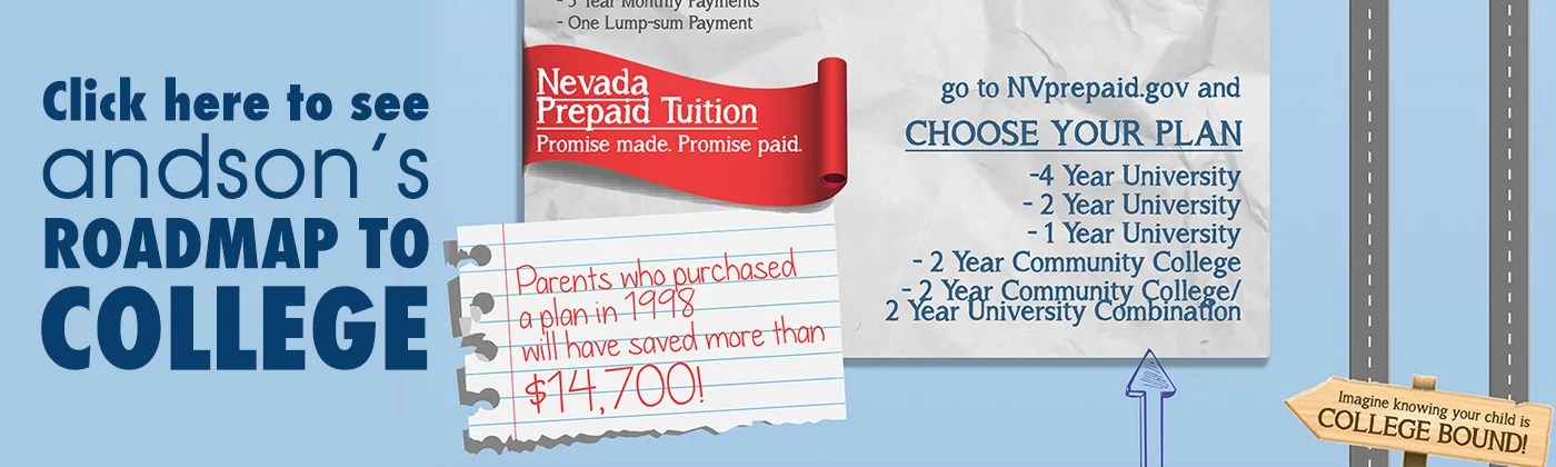 Andson's Roadmap to College!