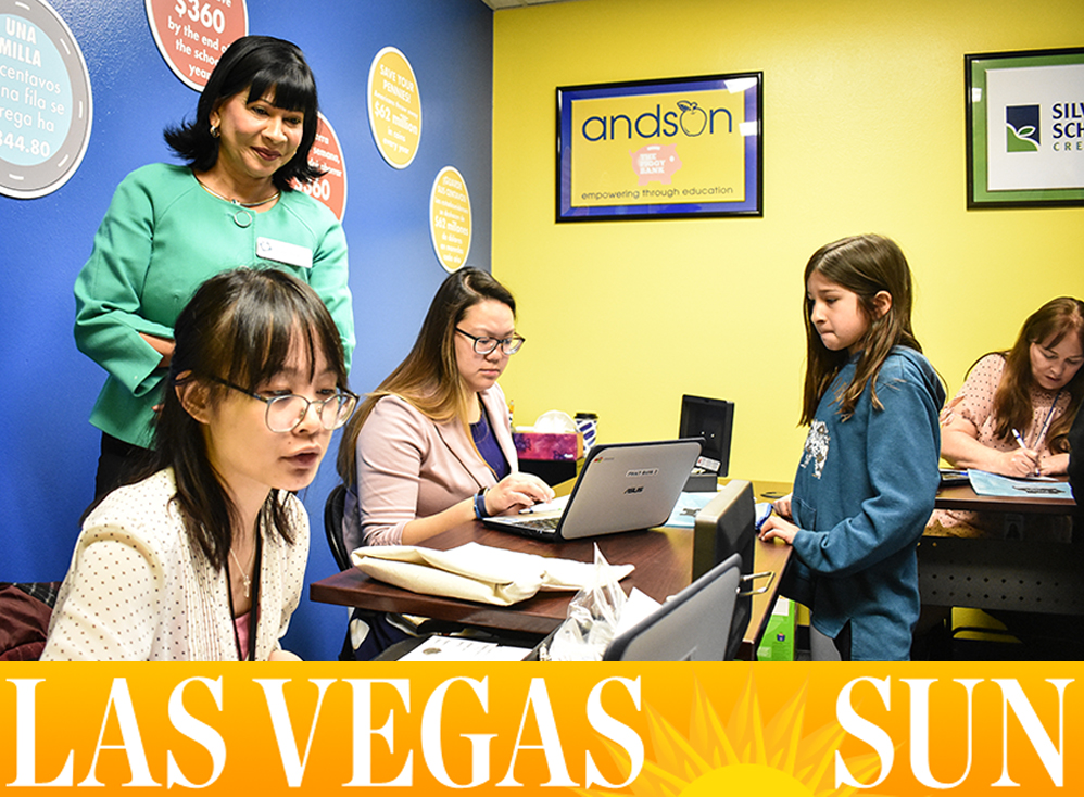 Las Vegas Sun: Group shows grade school students the importance of saving money - Feb. 19, 2018