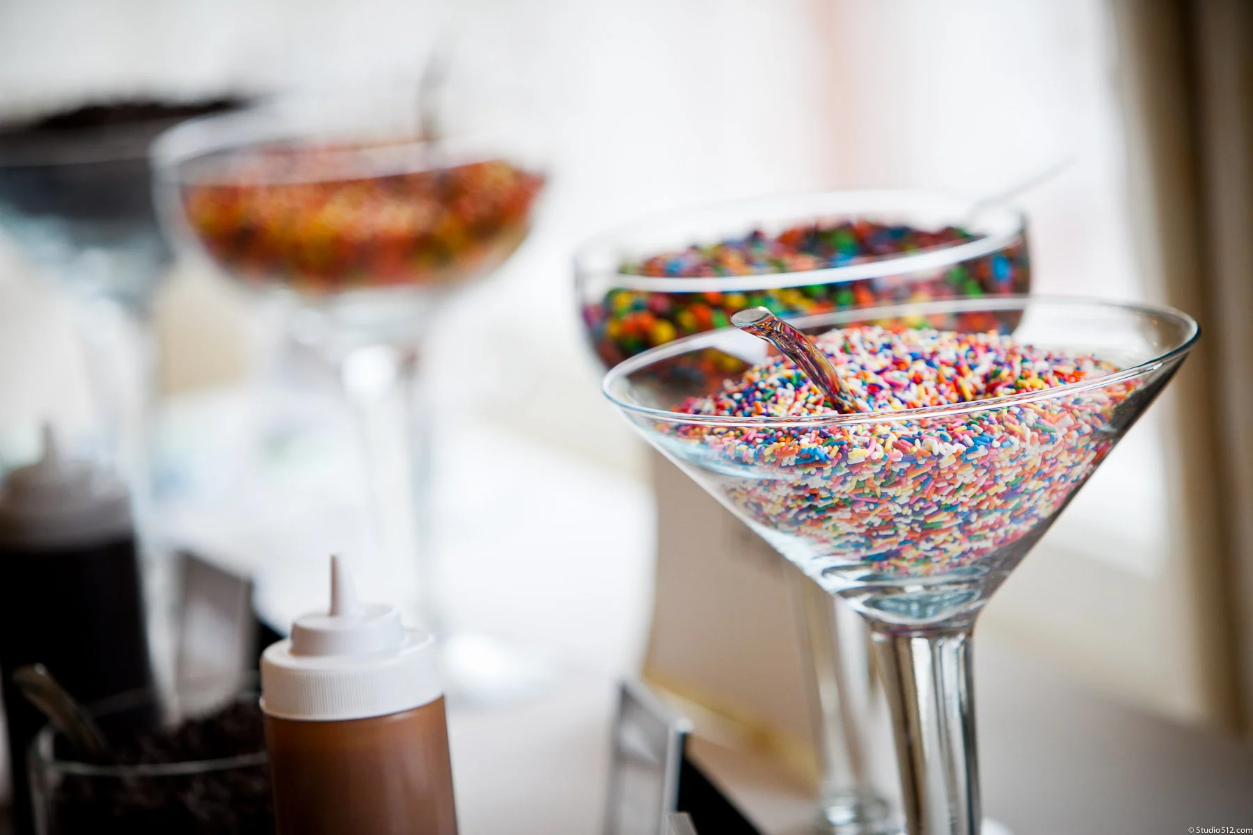 catering ice cream wedding treats