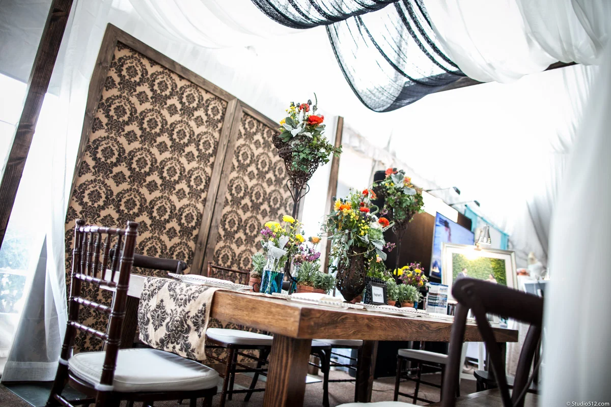 event decor at The San Diego Wedding Party