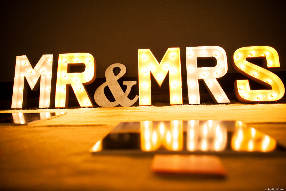 wedding lighting at The San Diego Wedding Party