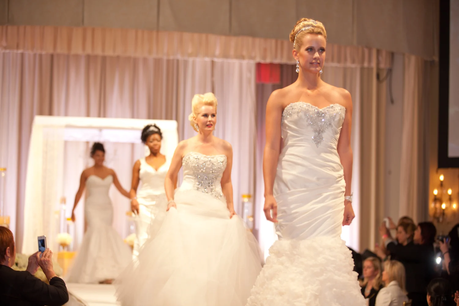 bridal gowns at The San Diego Wedding Party