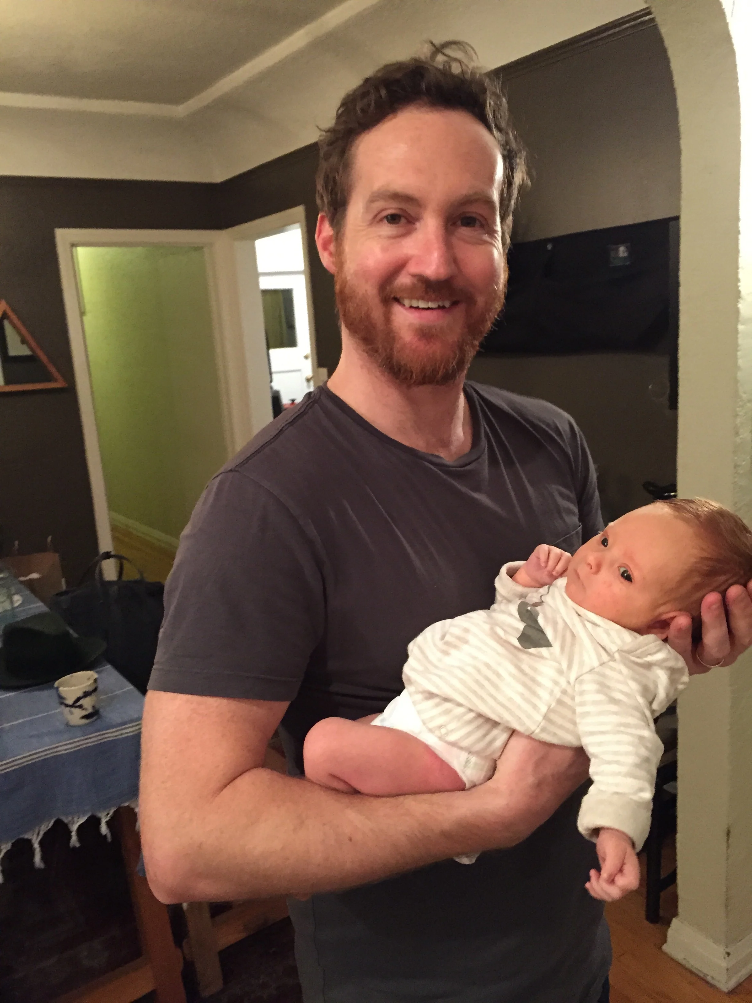 Nico loooooves it when Daddy sings to him