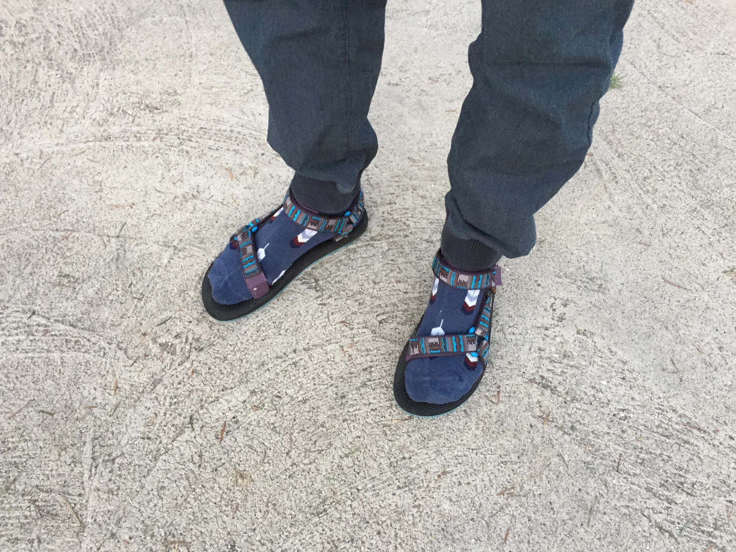 Dad wore is best... Socks and Tevas