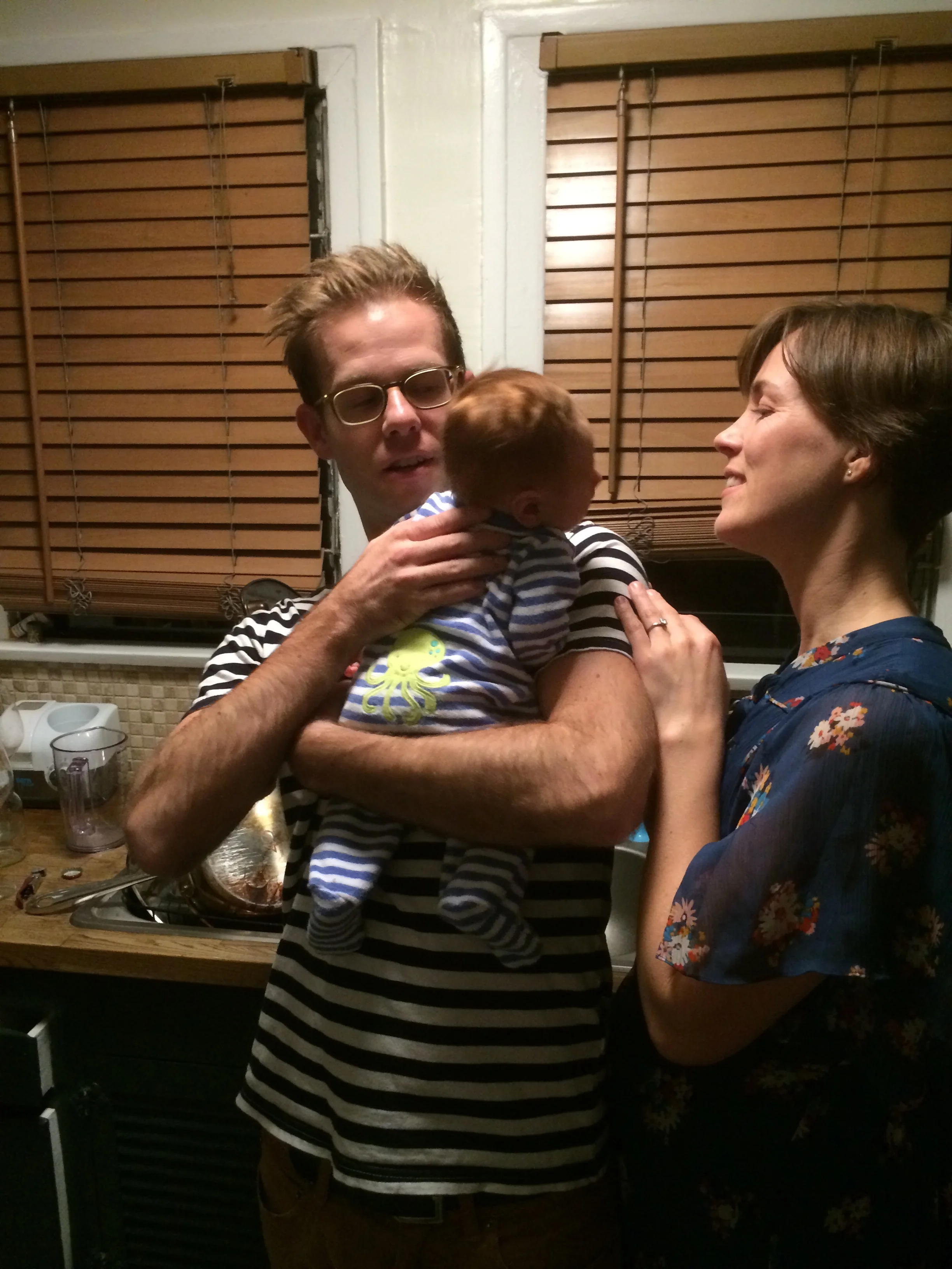 Had a great visit with Uncle Adam and Aunti Nora...