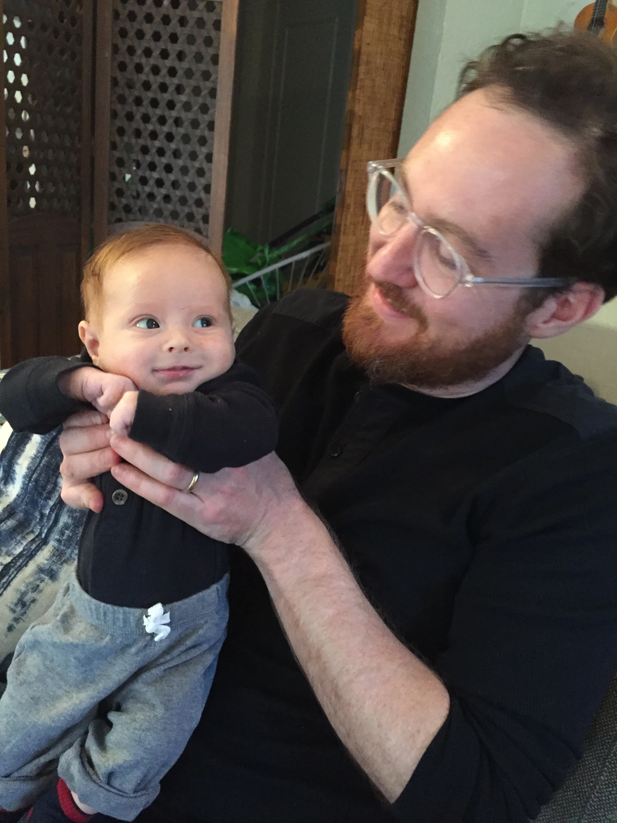 Nico loves his sweet Daddy