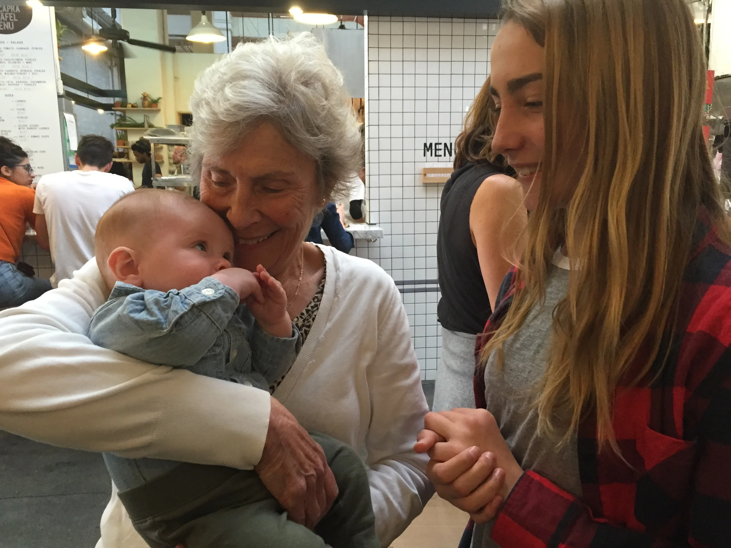 Great Aunt Dani and Isabel