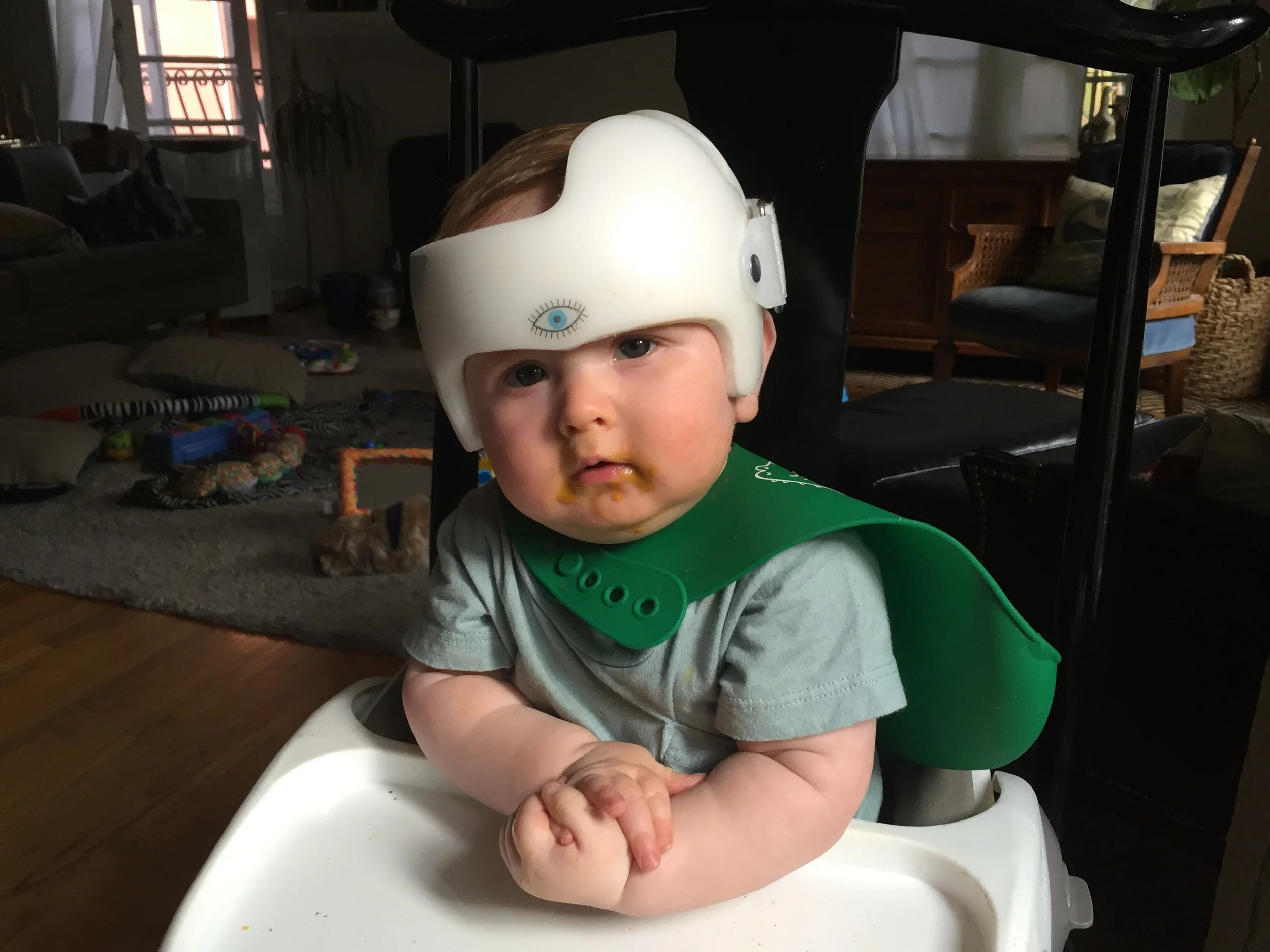 So handsome and serious like Dada