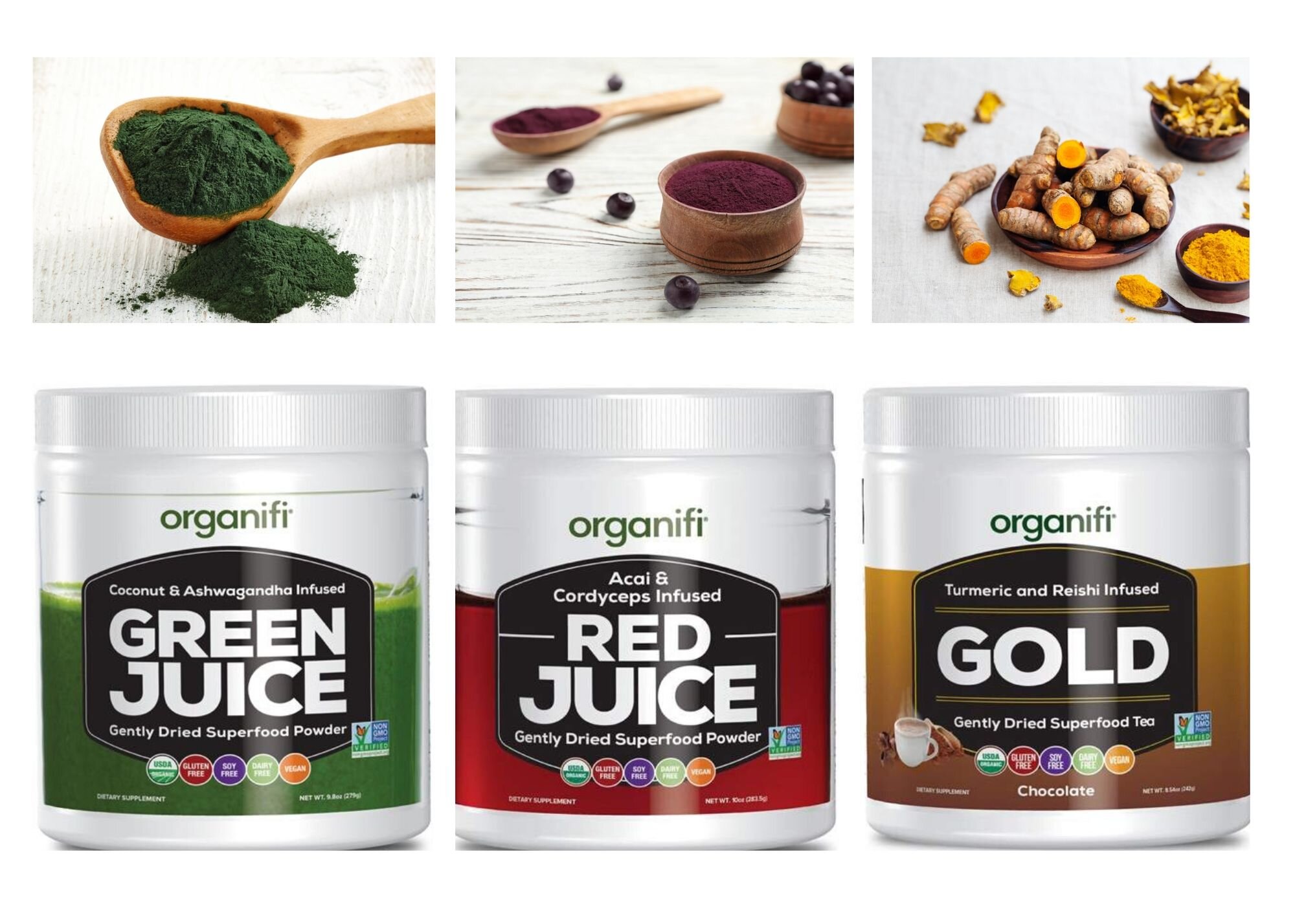 Organifi Go Green Juice Organic Superfood Supplement ... for Beginners