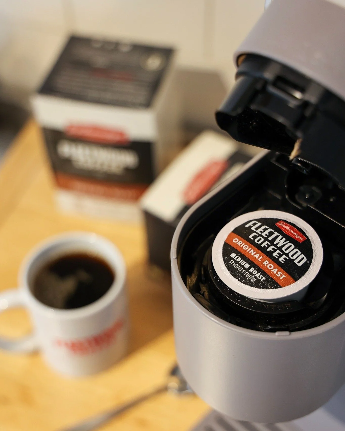 Morning routine, meet your match. ☕️

Fleetwood Original Roast single-serve cups deliver smooth, medium roast flavor that's fast, easy, and full of bold flavor.