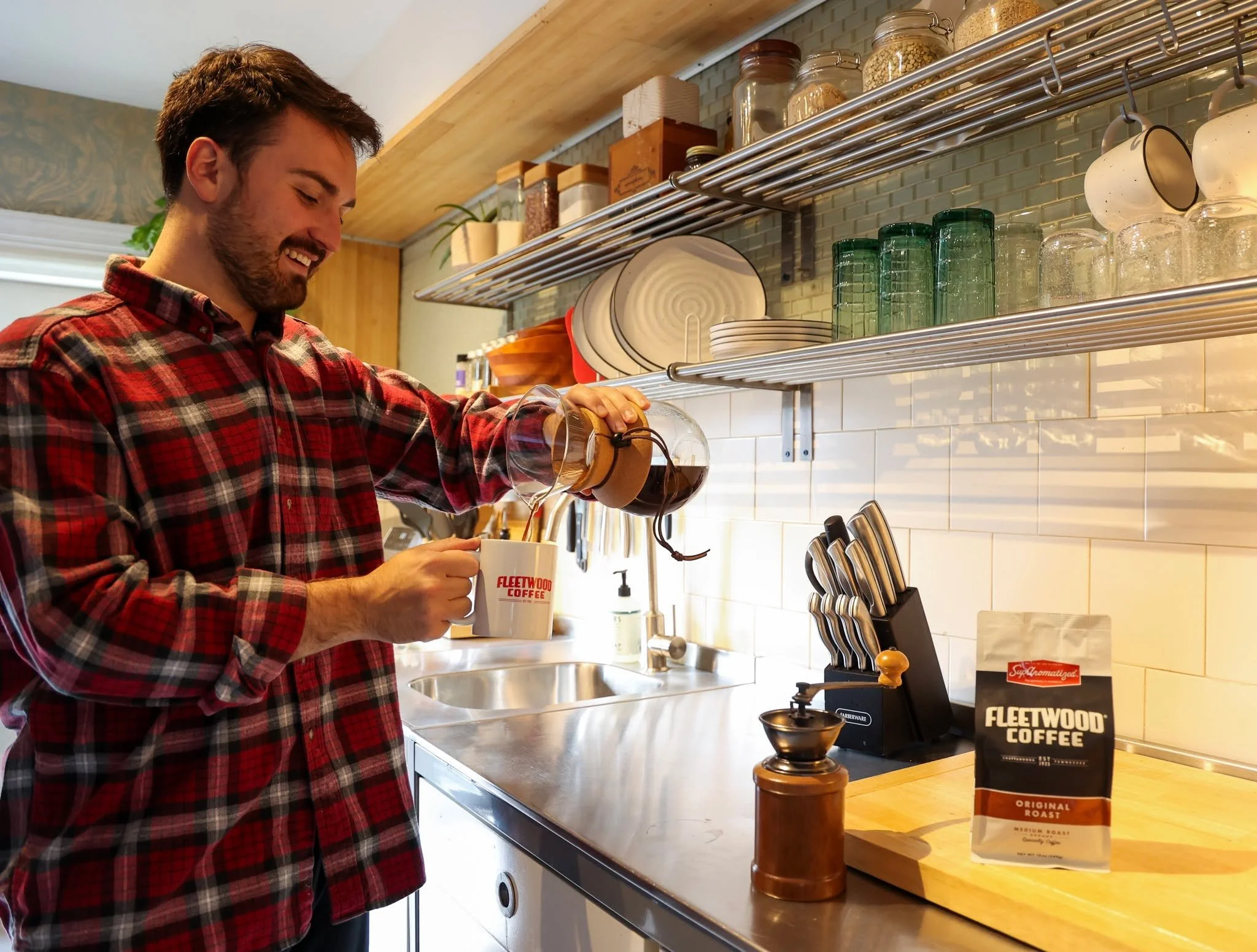 Fuel your workday with Fleetwood Coffee.
