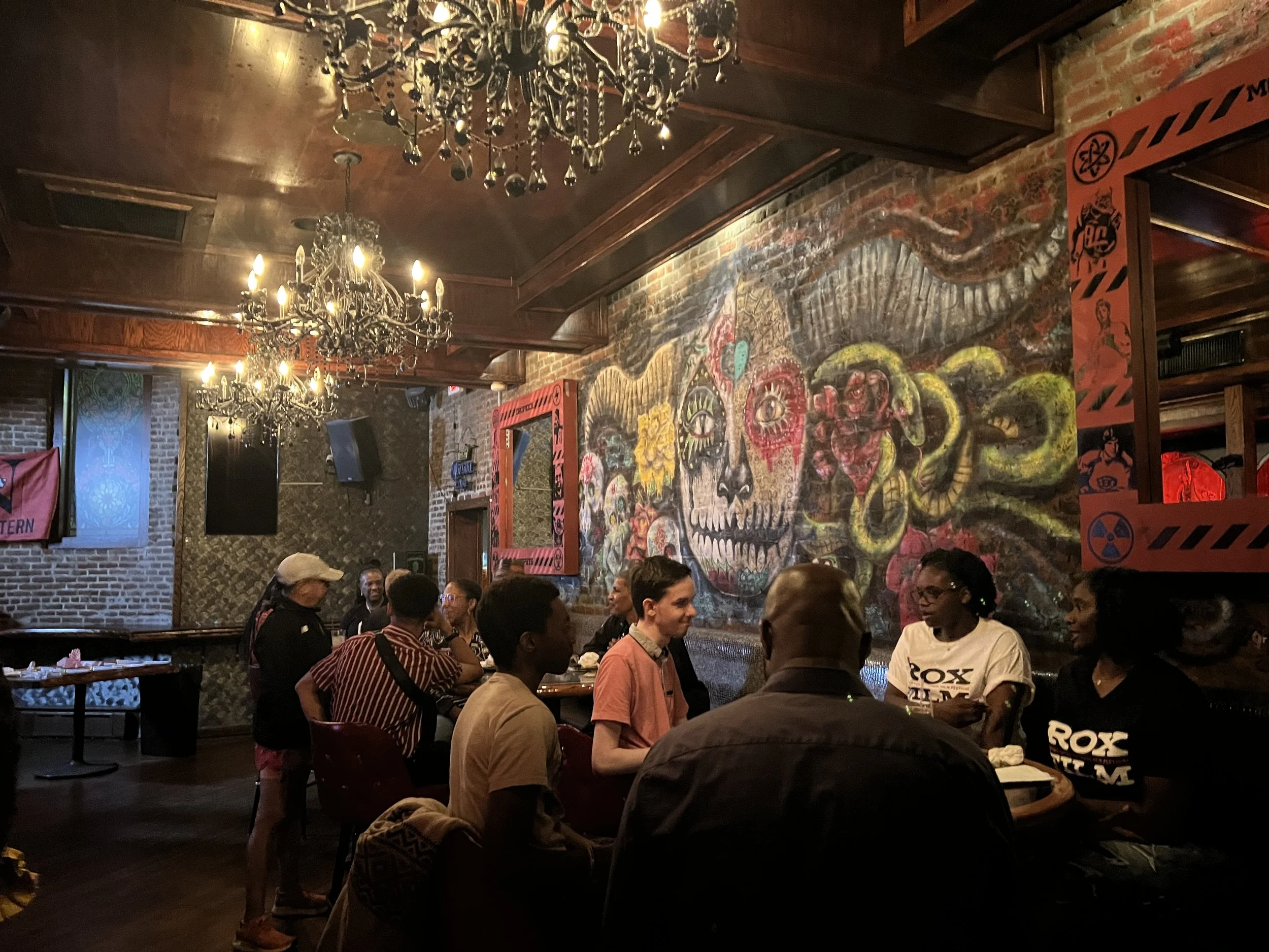 FILMMAKER HANGOUT AT TWO SAINTS TAVERN