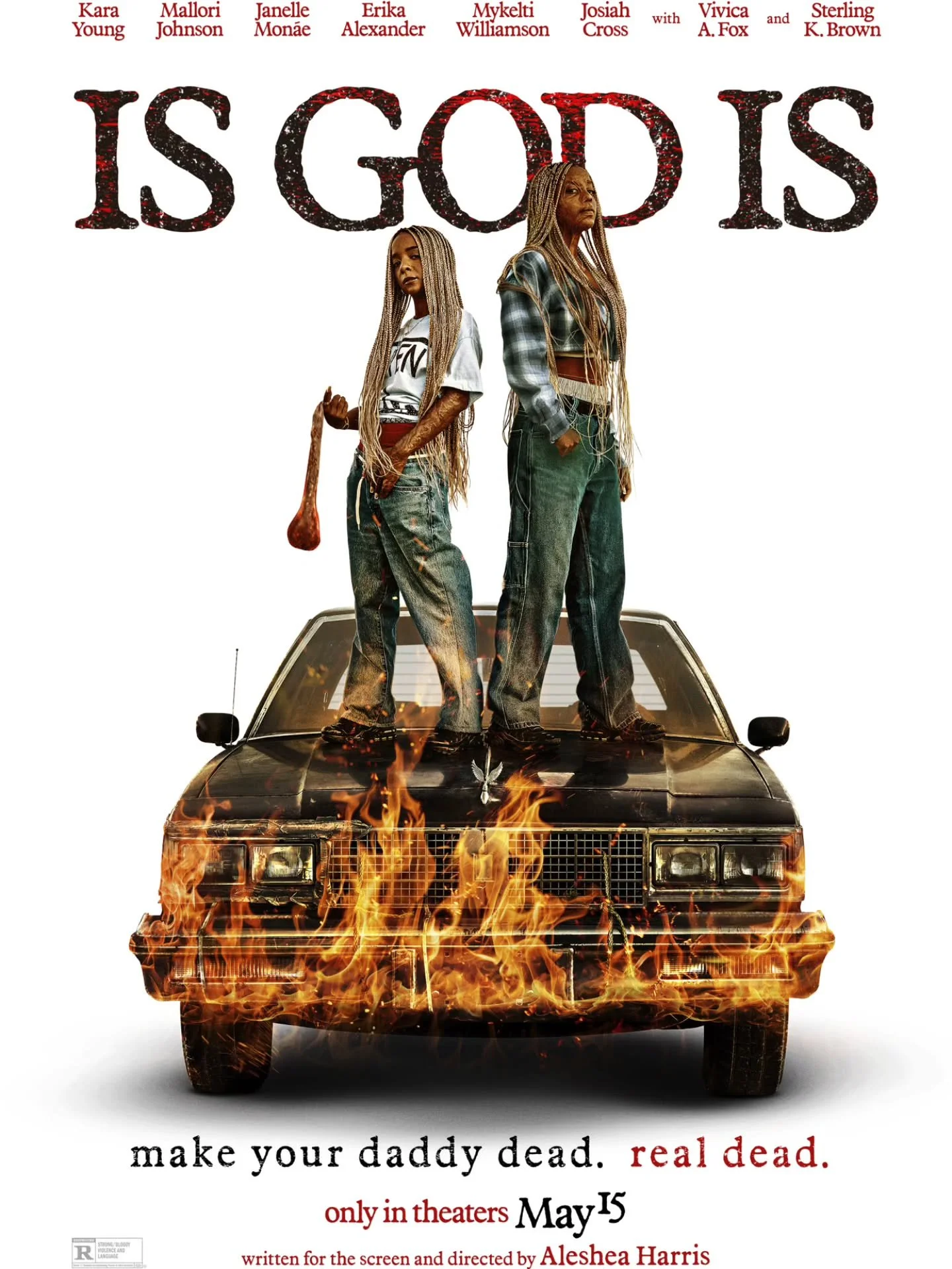 You and a guest are cordially invited to a FREE advance screening IS GOD IS! Presented by MGM Screening and #ROXFILM.

IS GOD IS!
Tuesday, May 12, 7:00PM
AMC Boston Common, 175 Tremont Street in Boston

Two sisters embark on an epic quest for revenge