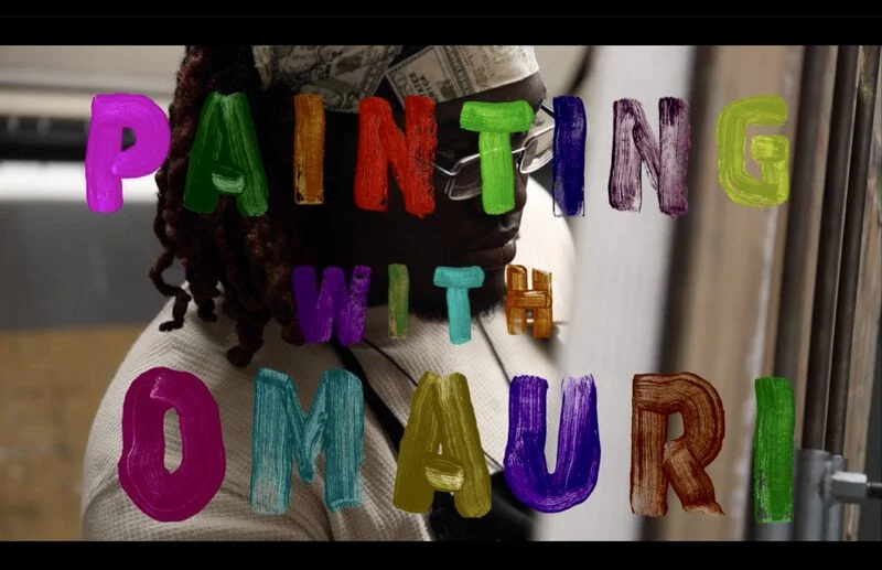 Painting with Omauri
