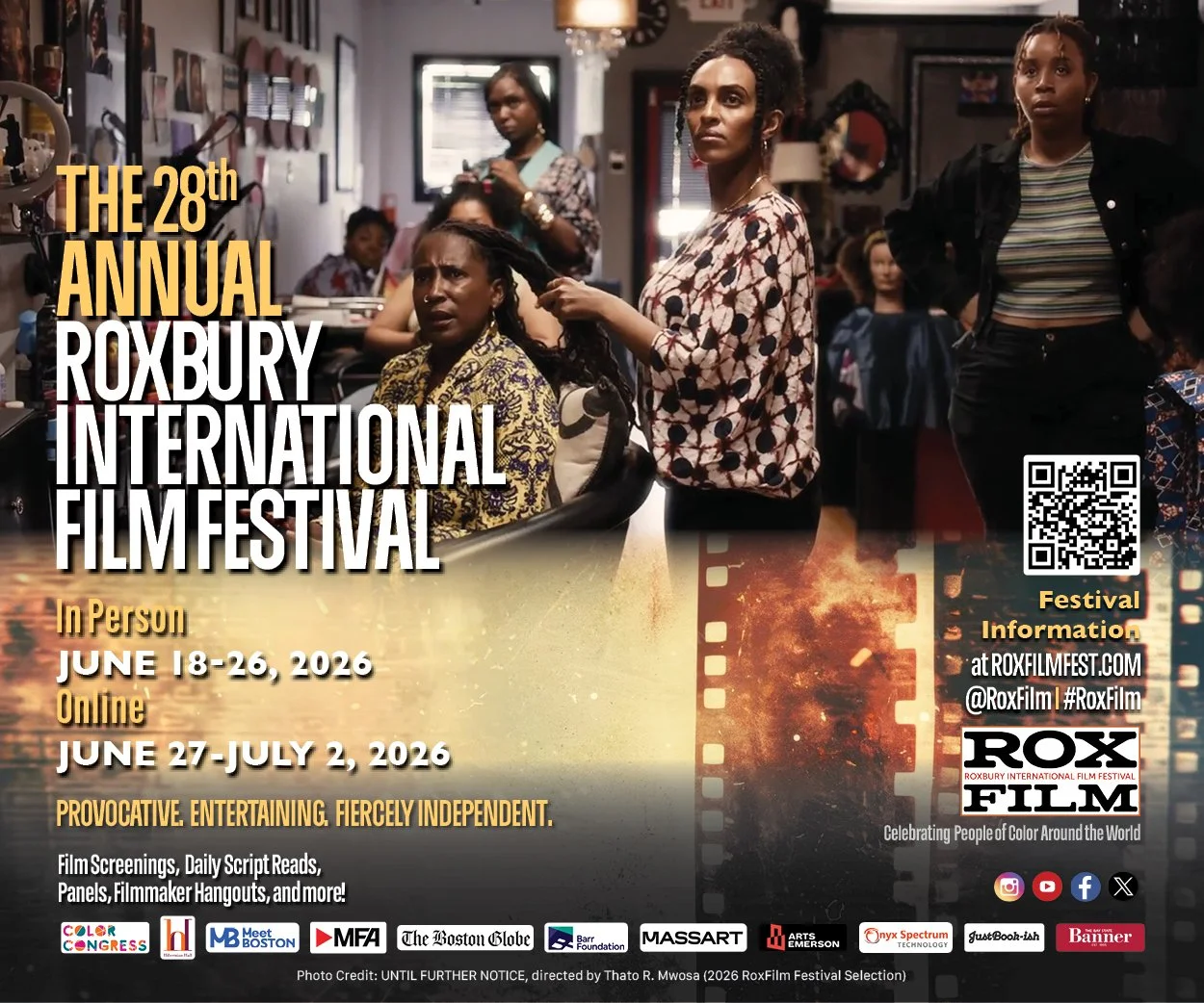 28TH ANNUAL ROXBURY INTERNATIONAL FILM FESTIVAL