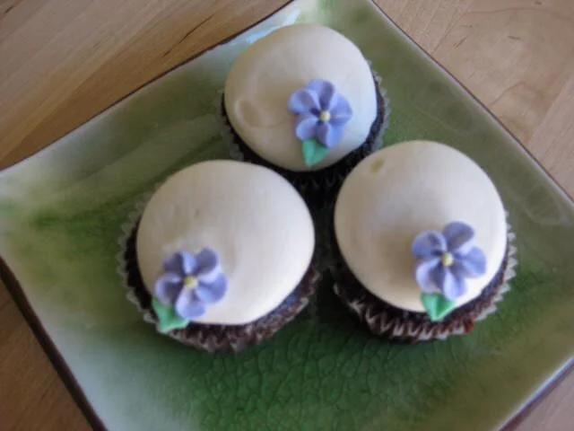 Spring cupcakes