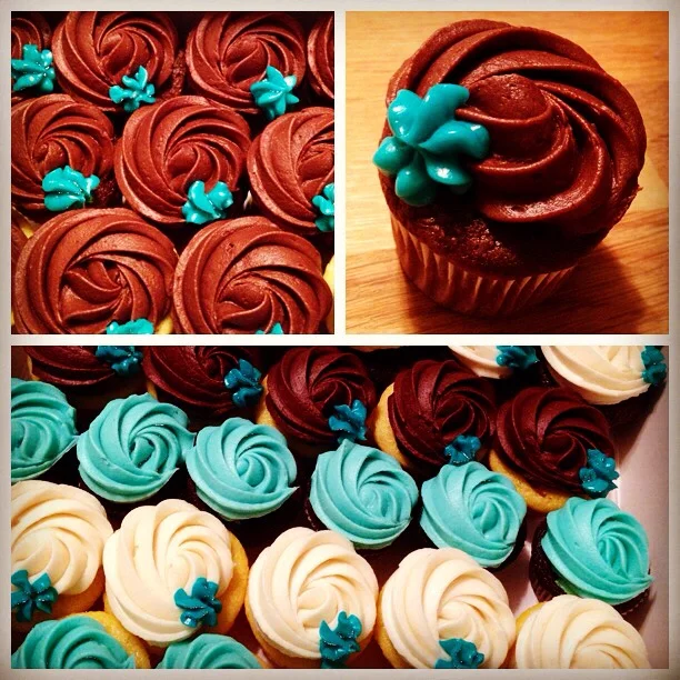 Wedding cupcakes