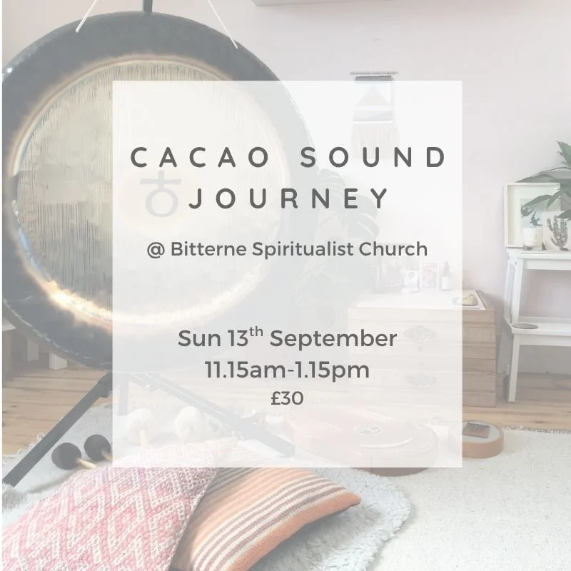 Cacao Sound Journey @ Bitterne Spiritualist Church