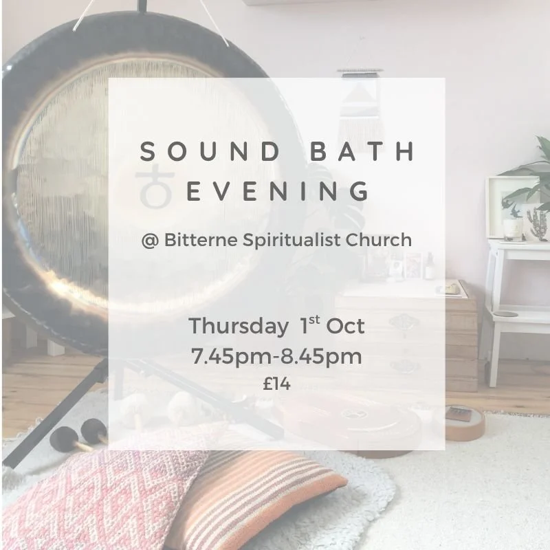 Sound Bath Evening @ Bitterne Spiritualist Church