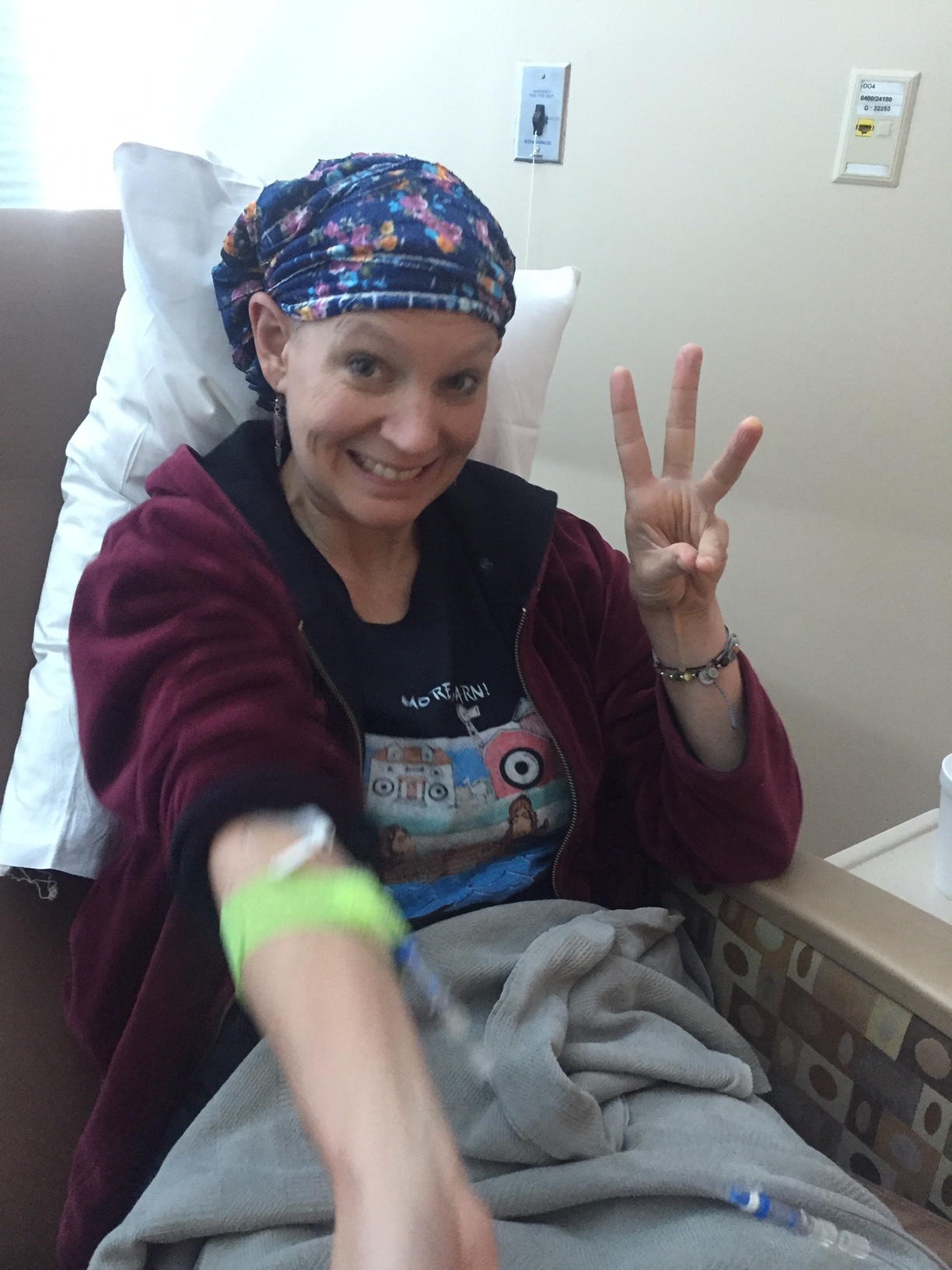 Yesterday's Chemo #3! 