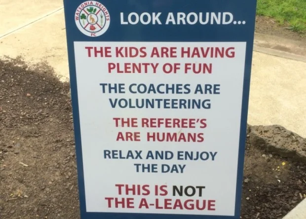 This is not the A-League but the Kids are definitely alright