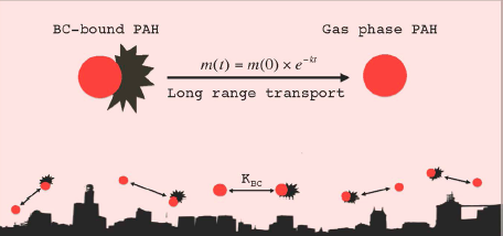 Assessing the influence of secondary organic verus primary carbonaceous aerosols on long-range atmospheric polycyclic aromatic hydrocarbon transport.