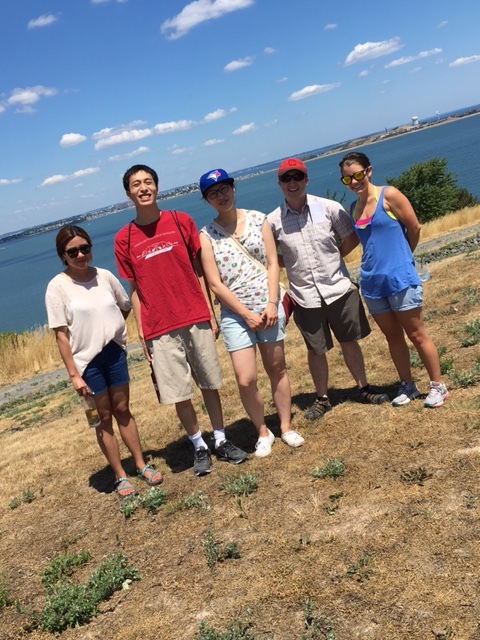l-r: Sae Yun Kwon, Christopher Wang, Amanda Giang, Ben Brown-Steiner, Katie Mulvaney