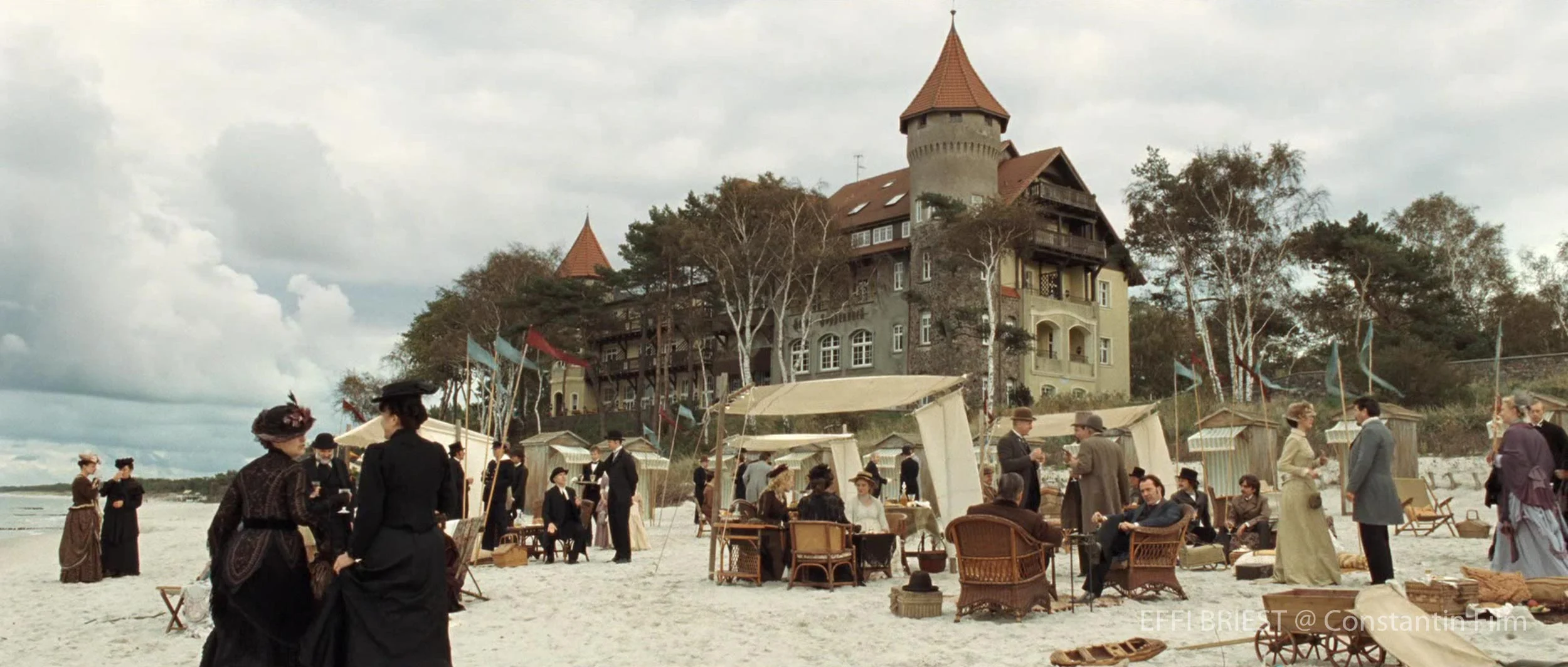 Effi Briest Regie Hermine Huntgeburth Julia Jentsch Filmset Thomas Freudenthal Production Design Szenenbild Hamburg Germany