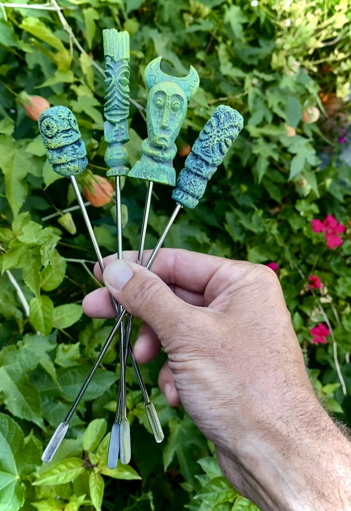 トップブリッジ　スイズルスティック Swizzle stick! Resin & Stainless! $25 for 2 at random! — Tiki tOny