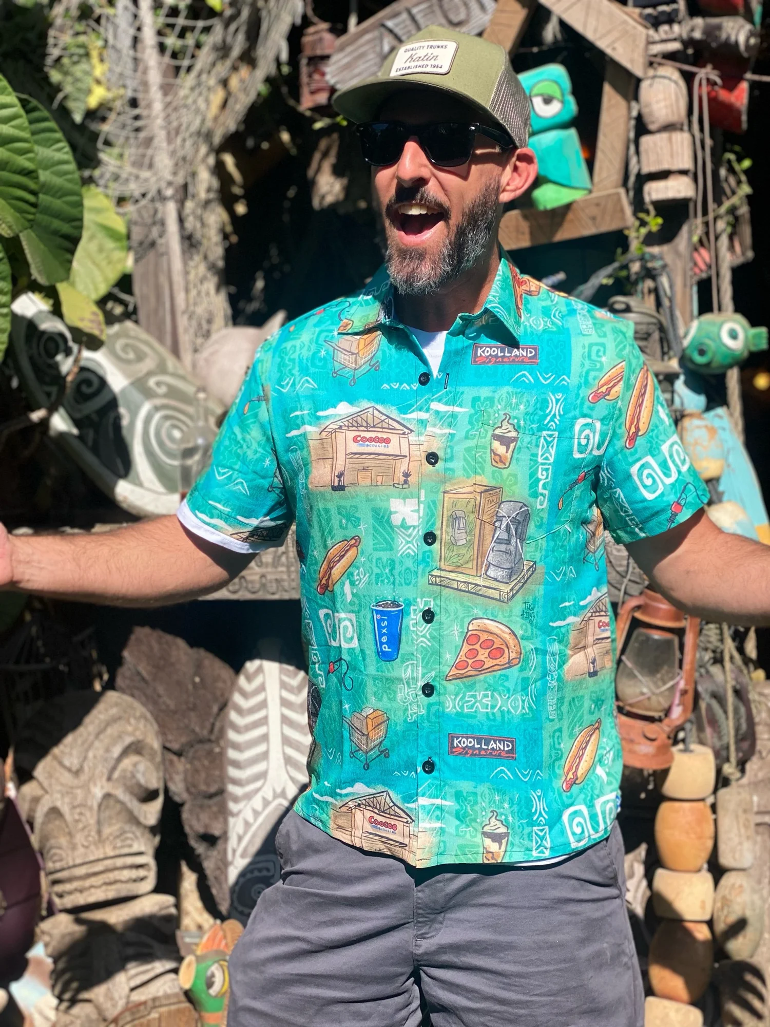 Aloha Shirt Kooland Signature Coocoo Bodacious $55 presale — Tiki tOny