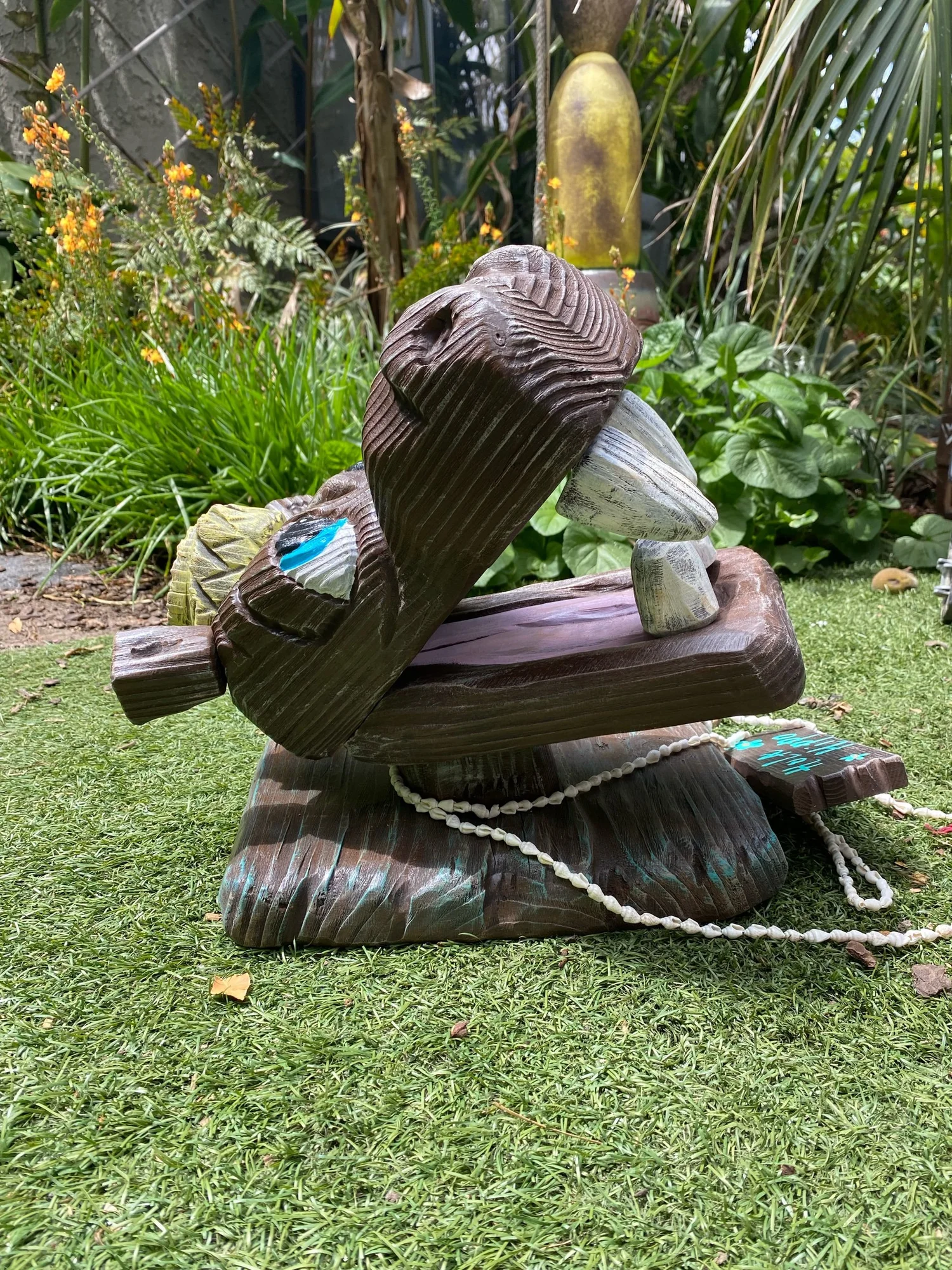 Hippo by Tiki tOny carving $350 — Tiki tOny