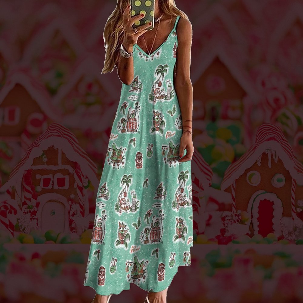 Xmas Aloha DRESS 3 week pre sale CRAZY SALE $40  Tiki tOny