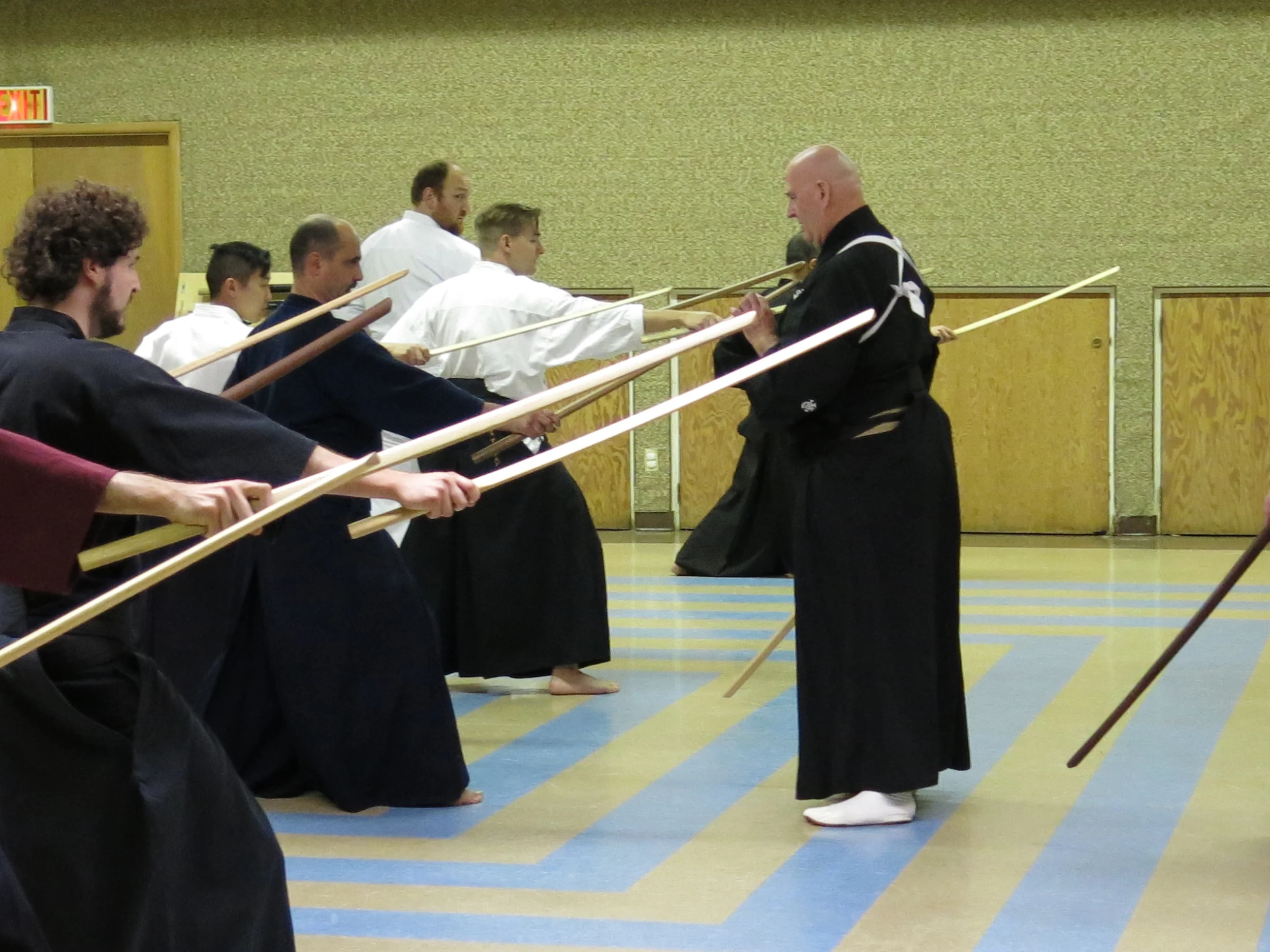 2014 Hyoho Niten Ichi Ryu Seminar with Menkyo Colin Hyakutake-Watkin