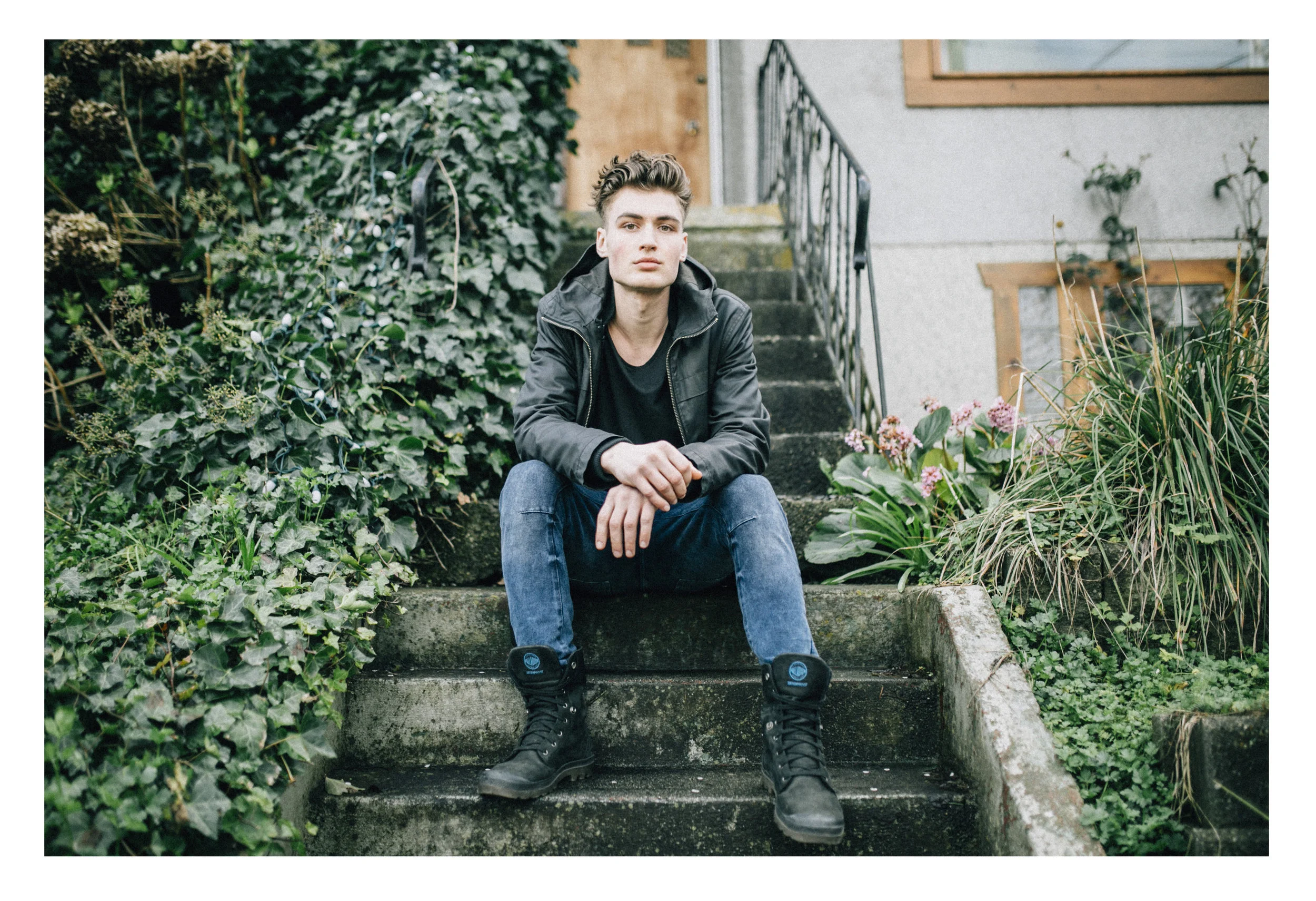 Portraits of Reuben in Vancouver (Main Street), Hopeless Romantic Photography (Vancouver Wedding and Portrait Photographer)