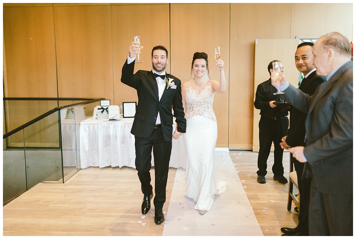  Wedding ceremony at Law Courts Inn, Vancouver 