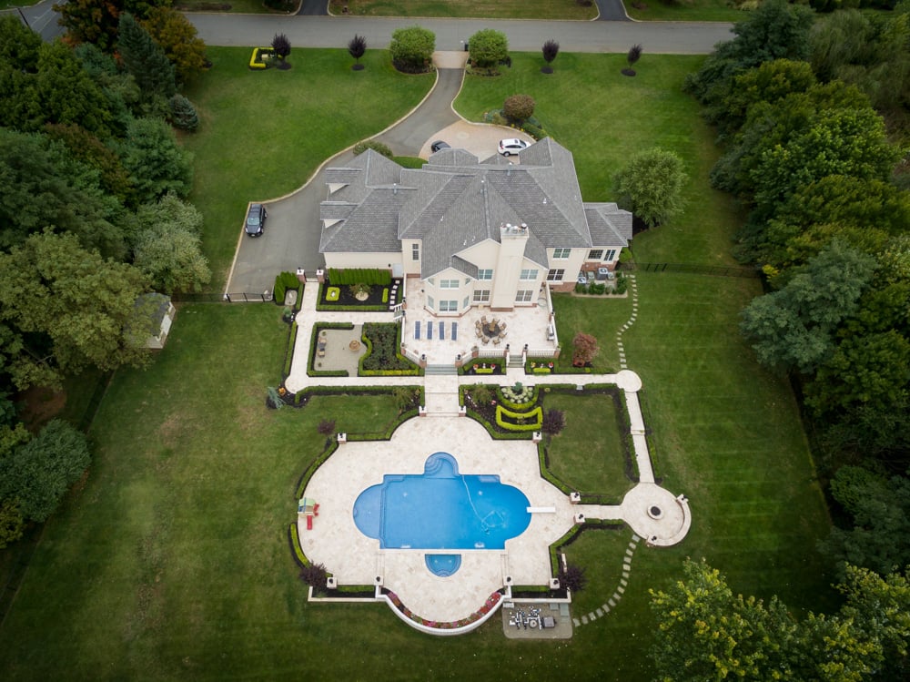 Colts Neck NJ Landscape and Pool Design — K & C Land Design