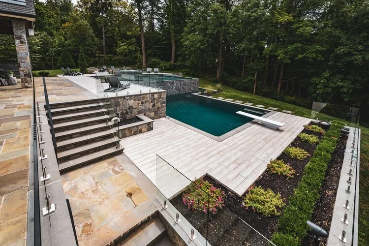 Modern Backyard Design in Princeton NJ