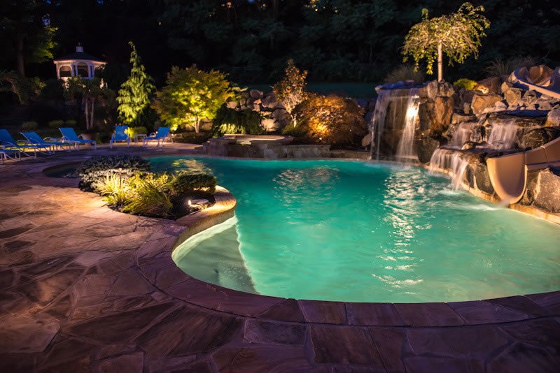 Warren New Jerseys - Luxury Pool Design and the Ultimate Backyard Oasis — K  & C Land Design & Construction