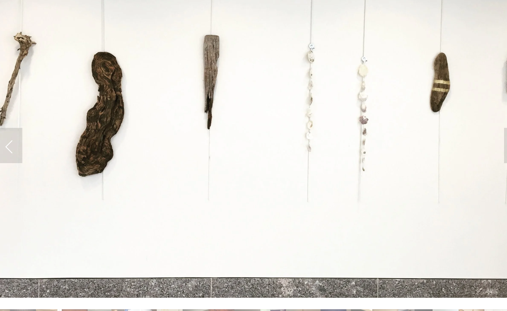 Moakley Courthouse. Second Floor. [Seaport.Boston]. Driftwood Installation.