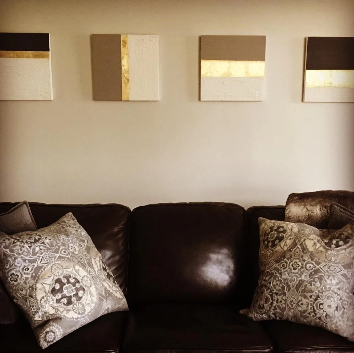 sustainable gold leaf in home