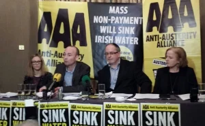 AAA Alliance Mandy Shaw, Paul Murphy, Mick Barry and Ruth Coppinger