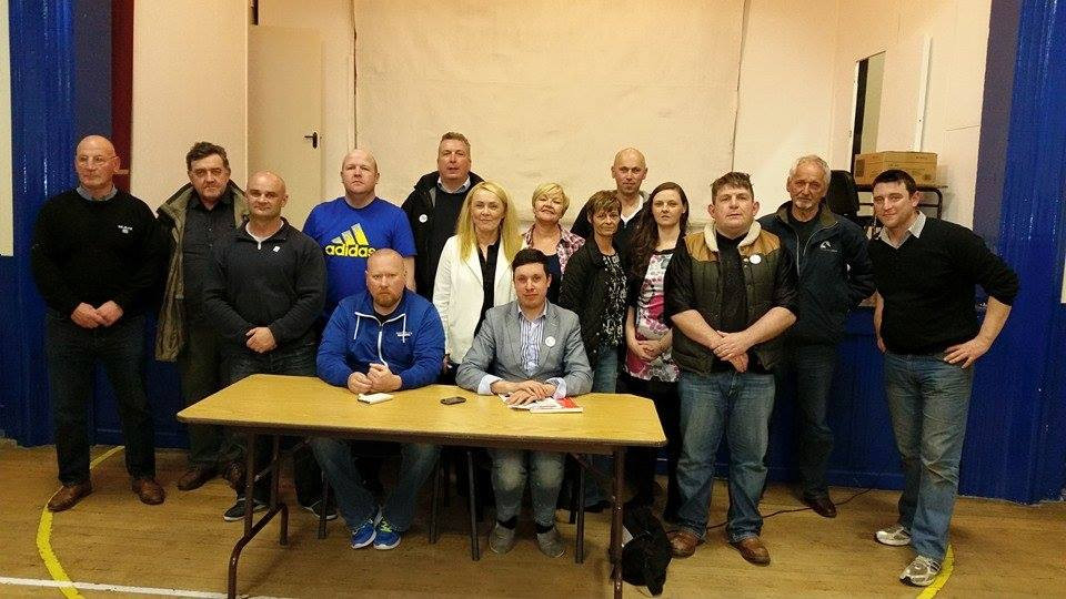 May12th the Donegal Water Warriors and Donegal IRSP held meeting of all Donegal Groups in St Mary's Hall, Muff, Inishowen