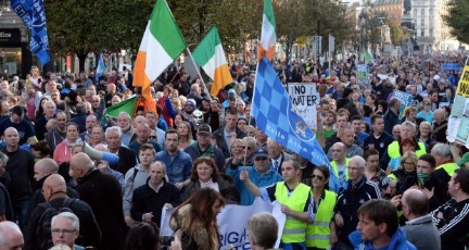 The water charges protest movement has also strengthened the Left.